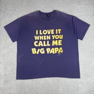 Vintage I Love It When You Call Me Big Poppa T-shirt Size 3XL Notorious BIG‎